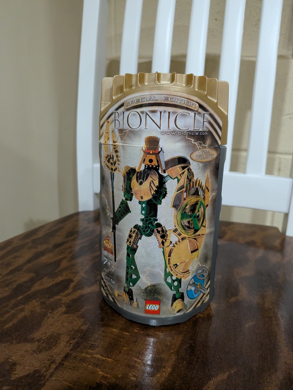 LEGO Bionicle Special Edition Gold & Green Canister